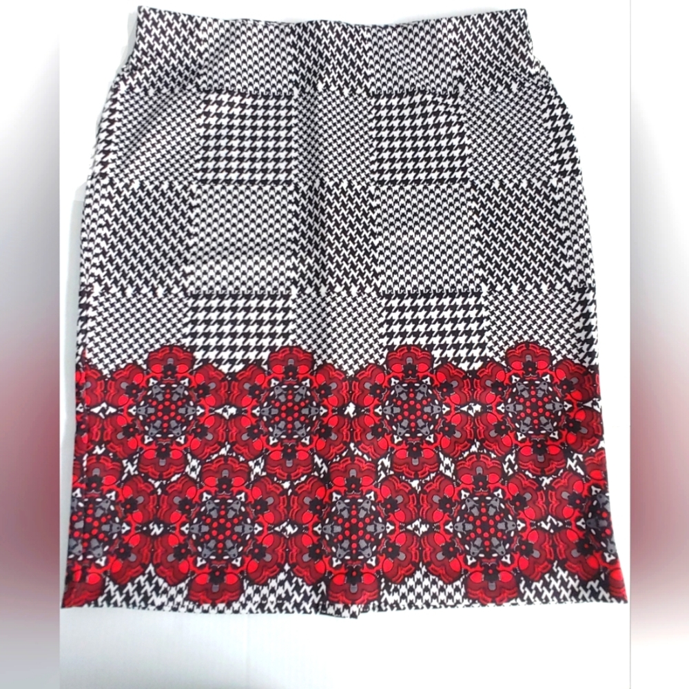 Ice Woman Plus size Multicolor Pencil Skirt 22W/24